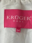 Vorschaubild 4 von Dirndl Trachtenkleid Blau Rosa Gr. 34 XS Schürze