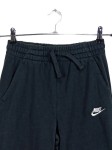 Vorschaubild 3 von Jogginghose Kinder Gr. 158 Schwarz Baumwolle Uni Logo-Print Sportlich 33 cm