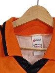 Vorschaubild 3 von Fußball Trikot Herren Langarm Orange Schwarz Gr. L/XL