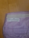 Vorschaubild 3 von Abendkleid Damen Gr. 40 Lila Trägerlos Perlen Maxikleid