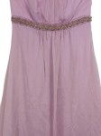 Vorschaubild 2 von Abendkleid Damen Gr. 40 Lila Trägerlos Perlen Maxikleid