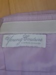 Vorschaubild 4 von Abendkleid Damen Gr. 40 Lila Trägerlos Perlen Maxikleid