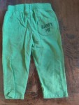 Vorschaubild 2 von Jogginghose Kinder Gr. 86 Grün Happy Me Baumwolle