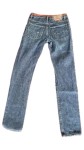 Vorschaubild 2 von Jeans Straight Leg Herren Blau Gr. W28/44/XS Baumwolle Uni Casual 37 cm