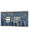 Vorschaubild 2 von 3301 Slim Jeans Herren Blau W36 L32 Baumwolle Freizeit Hose