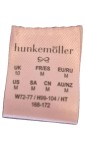 Vorschaubild 3 von Unterrock Damen Schwarz Gr. M Basic Uni Midirock Polyester