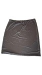 Vorschaubild 2 von Unterrock Damen Schwarz Gr. M Basic Uni Midirock Polyester