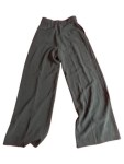 Vorschaubild 2 von Stoffhose Damen Gr. W27/36/S Grün Polyester Casual Alltag Falten L30