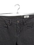 Vorschaubild 2 von Damen Slim Fit Jeans W30 38 M Schwarz Grau Stretch