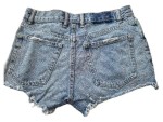 Vorschaubild 6 von Jeans Shorts Damen Blau Gr. W25/34/XS Baumwolle Uni Casual Freizeit Knopf