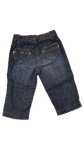 Vorschaubild 5 von Baby Mädchen Jeans Hose Blumenstickerei Gr. 74 Blau