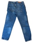 Vorschaubild 2 von Mom Jeans Damen Gr. 40/L Blau High Waist Baumwolle Casual