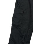 Vorschaubild 2 von Cargohose Herren Gr. W30/46/S Schwarz Baumwolle Uni Casual Alltag Knopf
