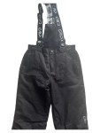 Vorschaubild 4 von Kinder Latzhose Skihose Outdoor Gr. 152 Schwarz Polyester