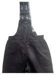 Vorschaubild 5 von Kinder Latzhose Skihose Outdoor Gr. 152 Schwarz Polyester