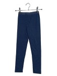 Vorschaubild 1 von Leggings Kinder Mädchen Gr. 134/140 Blau Baumwolle Basic