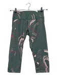 Vorschaubild 1 von Damen Laufhose 3/4 Leggings Gr. S Grün Sportlich