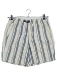 Vorschaubild 1 von Herren Jogger Short Shorts Gestreift Größe S Beige Blau