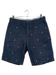 Vorschaubild 1 von Shorts Herren Gr. W32/48/M Blau Baumwolle Tiermotive