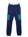 Vorschaubild 1 von Cargo Jogger Hose Kinder Gr. 76 Blau Grün Sweatpants