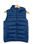 Vorschaubild 1 von Boys Steppweste Kinder Gr. 152 Blau Kapuze Reißverschluss