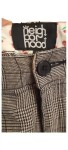 Vorschaubild 2 von Cargohose Herren Grau Gr. W31/48/M Baumwolle Kariert Streetwear L26