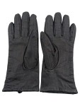 Vorschaubild 1 von Abendhandschuhe Lederhandschuhe Schwarz Gr. M Uni Klassisch Elegant