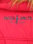 Vorschaubild 5 von Winterjacke Damen Gr. 38 Rot Fellkragen Expedition Parka