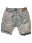 Vorschaubild 5 von SUBLEVEL Herren Jeans Shorts Hellblau Gr. W32/48 Denim Bermuda