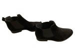 Vorschaubild 3 von Damen Chelsea Boots Stiefelette Wildleder Schwarz Gr. 35