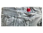 Vorschaubild 3 von Boss Damen Hose Wide Fit Gr. 40 Hellblau Baumwolle Casual