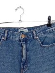Vorschaubild 3 von Mom Jeans Damen Gr. 40 Blau Destroyed Ripped High Waist