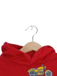 Vorschaubild 4 von Kinder Kapuzenpullover Rot Fahrzeugmotiv Gr. 104 Jungen