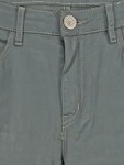 Vorschaubild 3 von Jeans Slim Fit Damen Oliv Gr. W31/40/L Baumwolle Elasthan Uni Casual Alltag