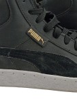 Vorschaubild 2 von High-Top Sneaker Herren Gr. 42 Schwarz Leder Schnürung Sportlich Freizeit