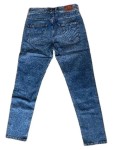 Vorschaubild 2 von Straight Leg Damen Gr. W24/32/XXS Blau Baumwolle Uni L28