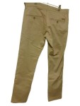 Vorschaubild 4 von Stoffhose Herren Beige Gr. W31/48/M Baumwolle Elasthan Uni Casual Knopf