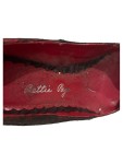 Vorschaubild 5 von Damen Pumps Gr. 37 Schwarz Rot Spitze Schleife High Heels