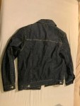 Vorschaubild 2 von Jeansjacke Lammfellfutter Herren Gr. 46 Blau Sherpa