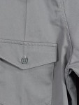 Vorschaubild 2 von STA-PREST Hemdbluse Damen Gr. L Grau Vintage Langarm