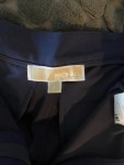 Vorschaubild 2 von Stoffhose Damen Gr. S Blau Rot Seitenstreifen Culotte