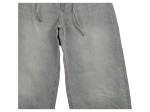 Vorschaubild 3 von Damen Jeans Wide Fit Grau W27/L32 High Waist Bindegürtel