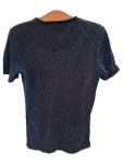 Vorschaubild 3 von Herren T-Shirt Gr. S Navy Blau Punkte Brusttasche Organic