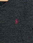 Vorschaubild 3 von T-Shirt Herren Gr. 44/XS Grau Baumwolle Meliert Casual Kurzarm