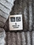 Vorschaubild 3 von Pullover Damen Grau Gr. 36/S Rippstrick Basic Langarm Alltag