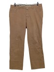 Vorschaubild 1 von Herren Hose Regular Fit W27 Braun Stretch Baumwolle
