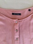 Vorschaubild 2 von Damen Bluse Gr. 38/M Rosa Langarm Casual Viskose