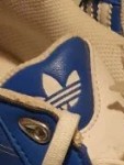 Vorschaubild 3 von Sneaker low Herren Gr. 40 Blau Kunstleder Schnürung Sportlich Streifen