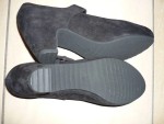 Vorschaubild 3 von Damen Mary Jane Pumps Wildleder Schwarz Größe 38 Elegant