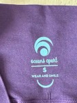 Vorschaubild 4 von Oceans Apart Damen Sport Leggings Gr. 36 S Lila Lochmuster Seamless